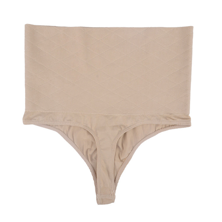 Mid-waist tummy hip pants seamless hip lifting