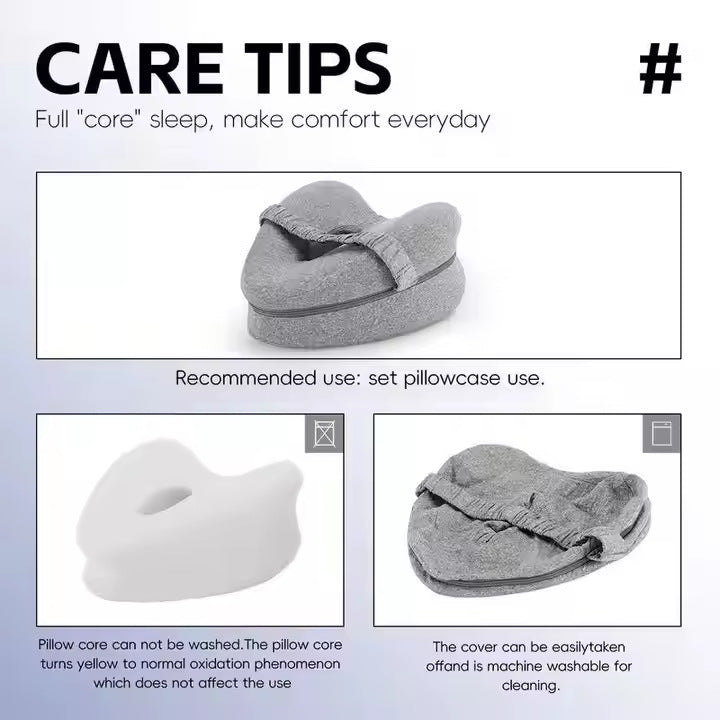 Heart Shaped For Sleeping In Bed A Leg Pillow