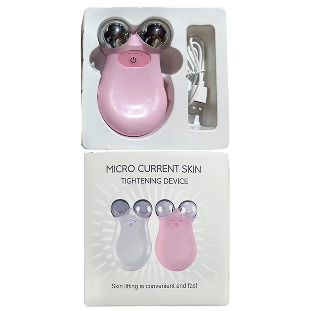 Microcurrent Facial Device - Electric Face Lifting & Toning for Face & Neck for Mother & Companion - Handheld Skin Care Device