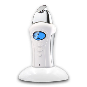 Rechargeable Microcurrent Beauty Device, Multi-Effect Facial Lifting with Magnetic Head for Firming Skin & Reducing Wrinkles
