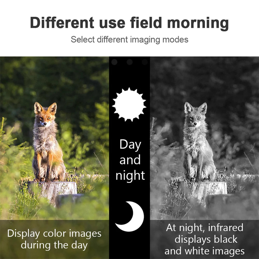 Night Vision Goggles Digital Night Vision Monocular for Darkness Infrared Monocular for Hunting Camping Travel Surveillance