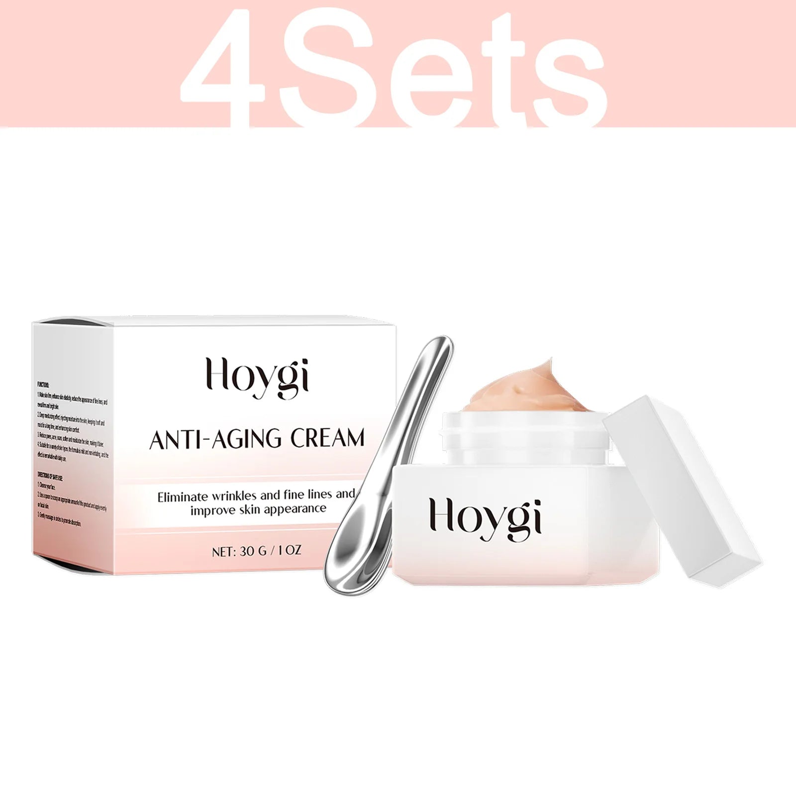 HOYGI Anti-Aging Cream Reduce Wrinkles Tighten Skin Moisturizing Reduce Fine Lines Smooth Improve Dark Spots for All Skin Types
