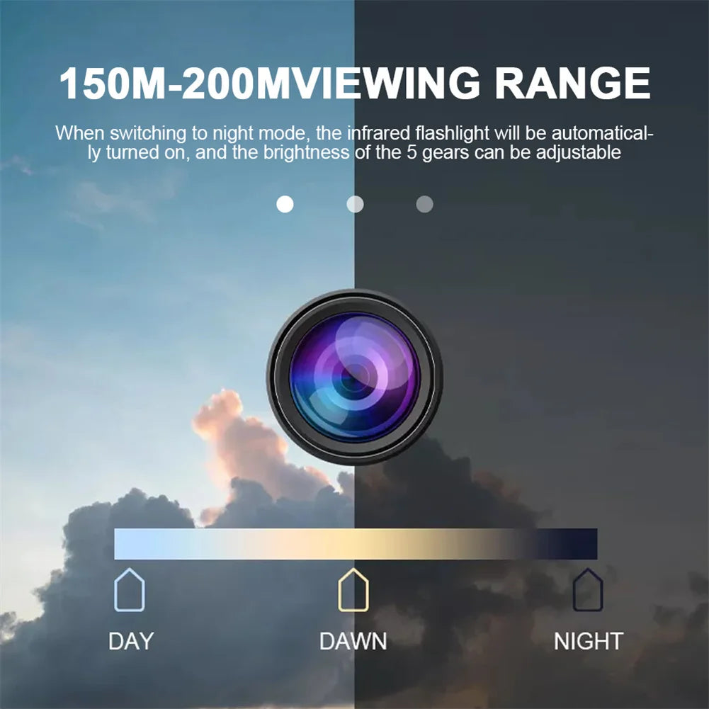 Night Vision Goggles Digital Night Vision Monocular for Darkness Infrared Monocular for Hunting Camping Travel Surveillance