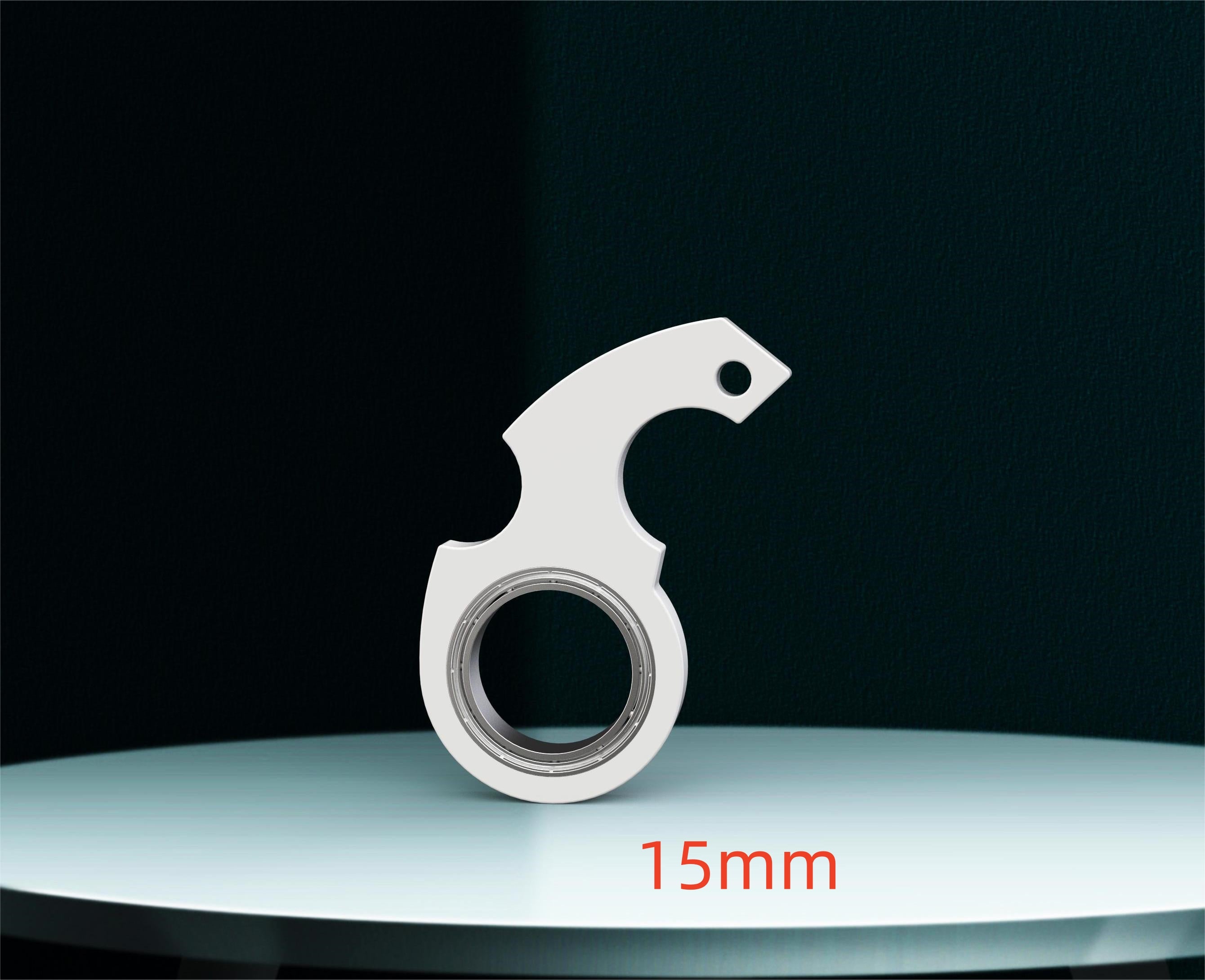 Creative Fidget Spinner Toy Keychain Hand Spinner Anti-Anxiety Toy Relieves Stress Finger Spinner Keychain Bottle Opener Kids Toy