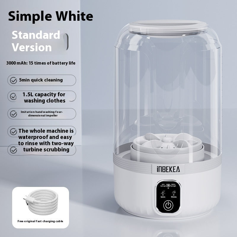 Wireless Mini Washing Machine Portable Automatic
